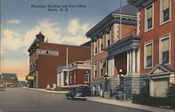 Municipal Building and Post Office Postcard