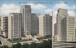 New Charity Hospital, Nurses' Home Postcard