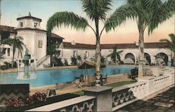 The Spa, Hotel Agua Caliente Tijuana, BC Mexico Postcard Postcard Postcard