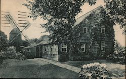 Home Sweet Home, and the Old Wind Mill East Hampton, NY Postcard Postcard Postcard