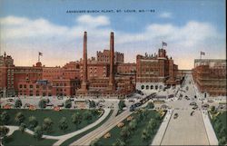 The Anheuser-Busch Plant Postcard