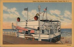 Ocean City Beach Patrol Headquarters Postcard