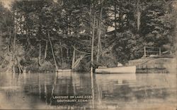 Lakeside on Lake Zoar Postcard