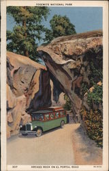 Yosemite National Park Postcard Postcard Postcard