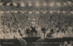 Interior of Auditorium Postcard
