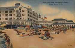 North End Hotel and Bathing Beach Postcard