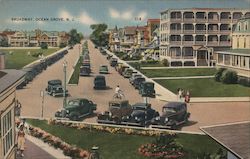 Broadway View Postcard