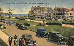 Ocean Pathway looking toward the Ocean Postcard