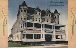 Seaside Hotel Postcard