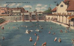 North End Pool Postcard
