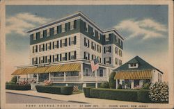 Surf Avenue House Ocean Grove, NJ Postcard Postcard Postcard