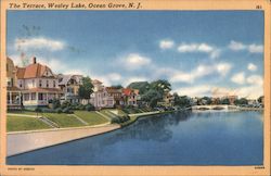 The Terrace, Wesley Lake Postcard