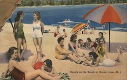 Beauty on the Beach Postcard