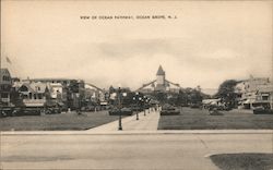 View of Ocean Pathway Postcard