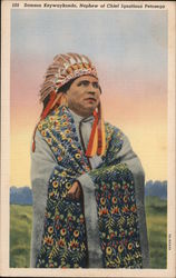 Samson Keywaykondo, Nephew of Chief Ignatious Petosega Postcard
