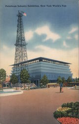 Petroleum Industry Exhibition, New York World's Fair Postcard