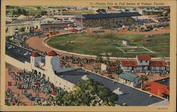 Florida Fair in Full Swing Postcard