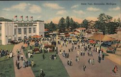 State Fair Escanaba, MI Postcard Postcard Postcard