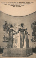 League of Nations Pavilion - New York World's Fair Postcard