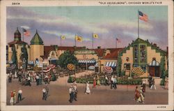 Old Heidelberg, Chicago World's Fair Postcard