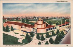 Cosmetics Building - New York World's Fair 1939 Postcard