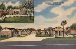Cordele Motor Court Postcard