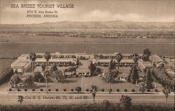 Sea Breeze Tourist Village Phoenix, AZ Postcard Postcard Postcard