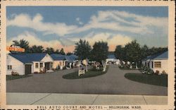 Bell Auto Court and Motel Postcard