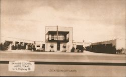 Savage Courts, Located in City Limits, U.S. Highway 281 Alice, TX Postcard Postcard Postcard