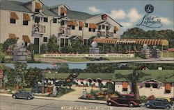 Lady Lafayette Tourist Cottages Postcard