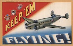 Keep 'Em Flying! Aircraft Postcard Postcard Postcard