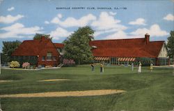 Danville Country Club Postcard