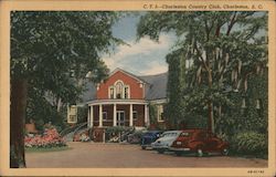 Charleston Country Club Postcard