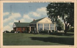 Clarksville Golf and Country Club Tennessee Postcard Postcard Postcard