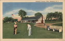 Stamford Country Club Postcard