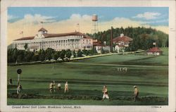 Grand Hotel Golf Links Mackinac Island, MI Postcard Postcard Postcard