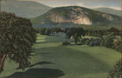 Ledges and Golf Course Postcard
