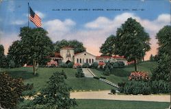 Club House at Beverly Shores Michigan City, IN Postcard Postcard Postcard