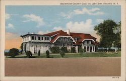 Shorewood Country Club on Lake Erie Postcard
