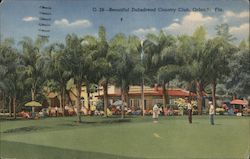 Green Facing Club House, Dubsdread Country Club Postcard