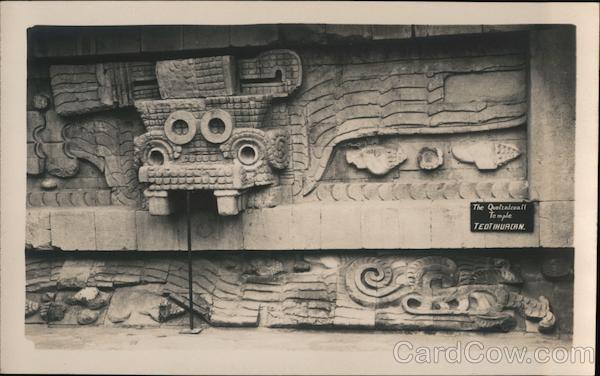 Temple of Quetzalcoatl Teotihuacan Mexico