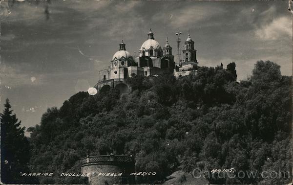 Great Pyramid of Cholula aka Tlachihualtepetl PU Mexico