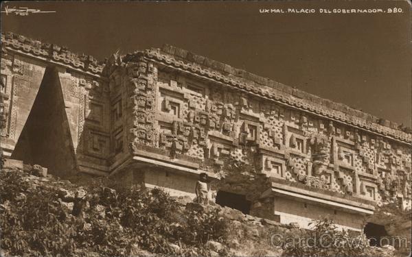 Placio del Gosernadom Uxmal Mexico