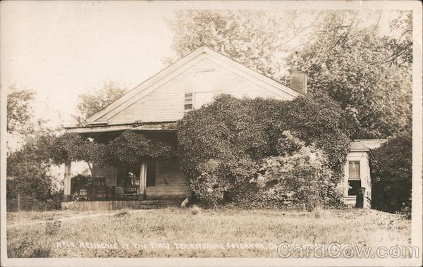 Residence of Isaac Stevens, First Territorial Governor Olympia Washington