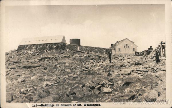 Buildings on Summit of Mt Washington Mount Washington New Hampshire