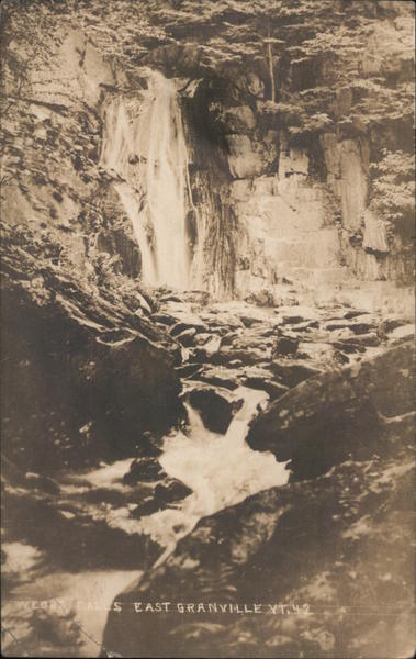 Webb Falls East Granville Vermont
