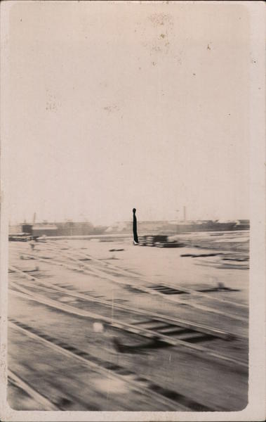 Docks, Railroad Tracks Salina Cruz Mexico