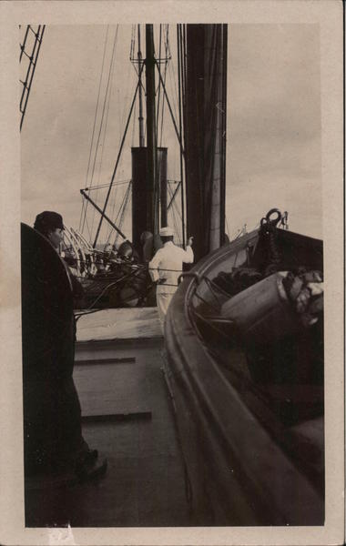 Onboard S.S. City of Para, Pacific Mail Steamer Boats, Ships