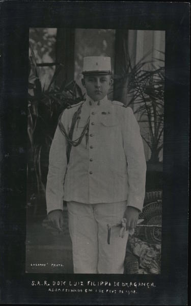 S.A.R. Dom Luiz Filipe de Bragança Assassinated Feb. 1, 1908 Portugal