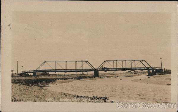 Bridge over Laramie River Wyoming